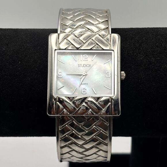 Silver Studio Time Quartz Watch - Picture 1 of 4